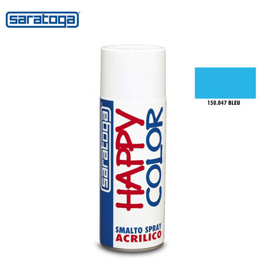Peinture Spray Azurro Chiaro Réf.150.047 400ml Happy Color - Saratoga