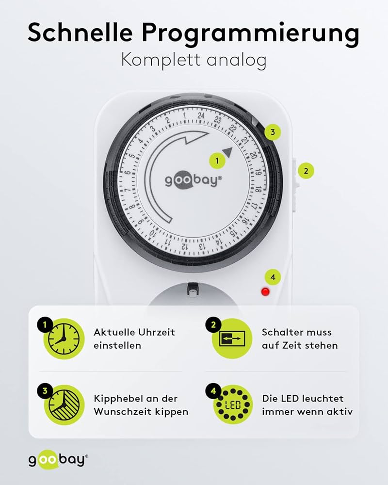 Programmateur Prise 220V Journalier 24H