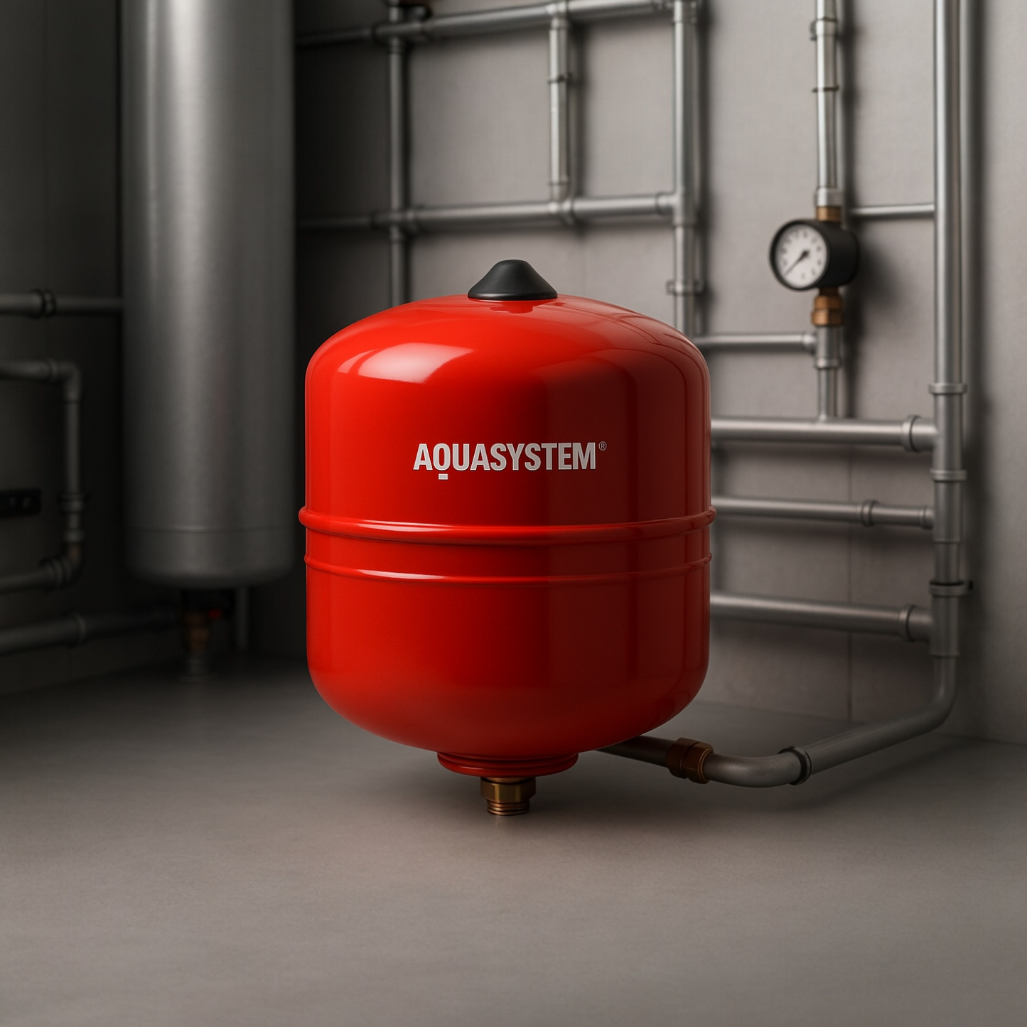 Vase d'Expansion AQUASYSTEM 24L Rouge - Chauffage Central