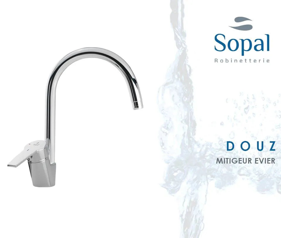 Mitigeur Evier - Serie DOUZ- Garantie 5 Ans - SQES