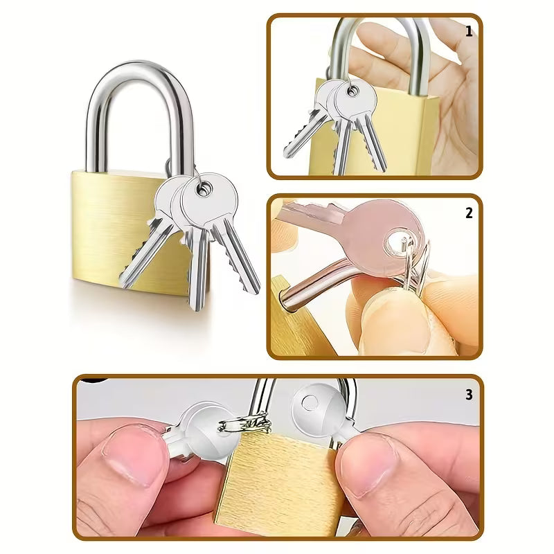 Cadenas BLOCUS 38mm Jaune