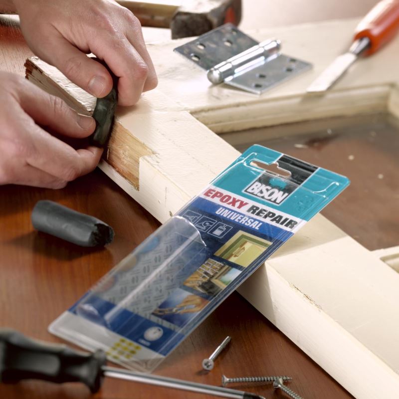 Bison colle en pâte à modeler EPOXY REPAIR EXPRESS 56G - 8710439040523