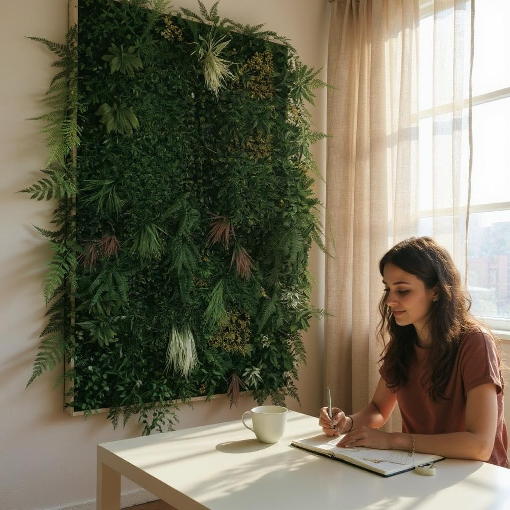 Mur vegetal 50/50 cm Turin