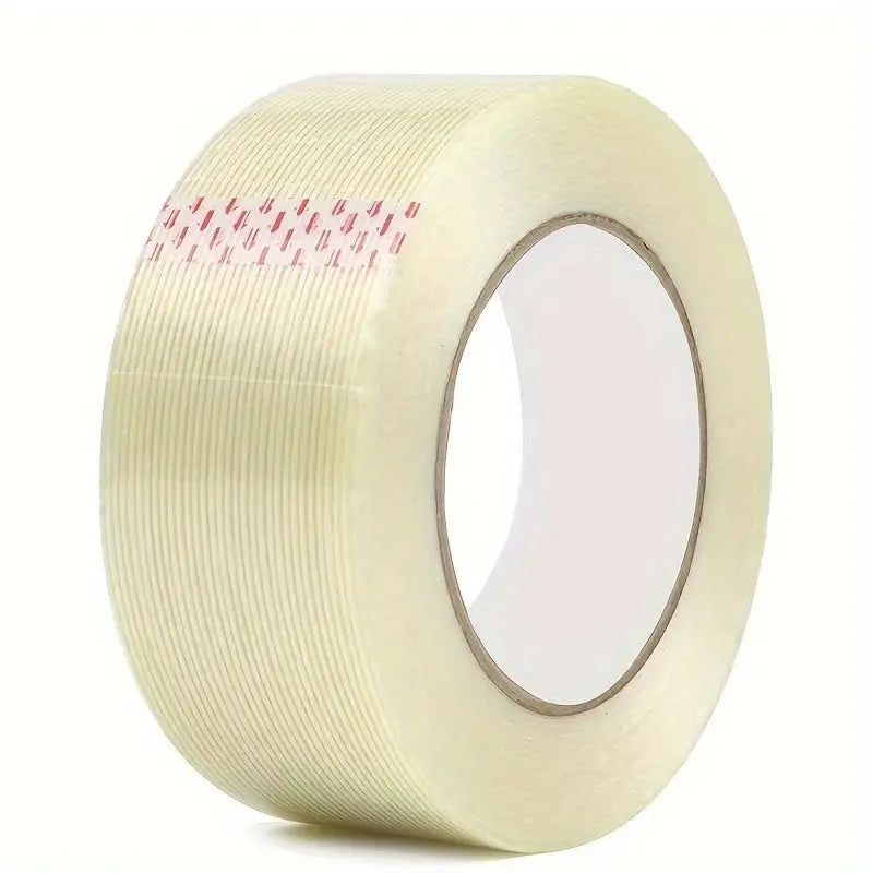 Ruban emballage très résistant, Ruban de cerclage renforcé de Fibre de Verre 45mmx25m BOSS TAPE - SQES