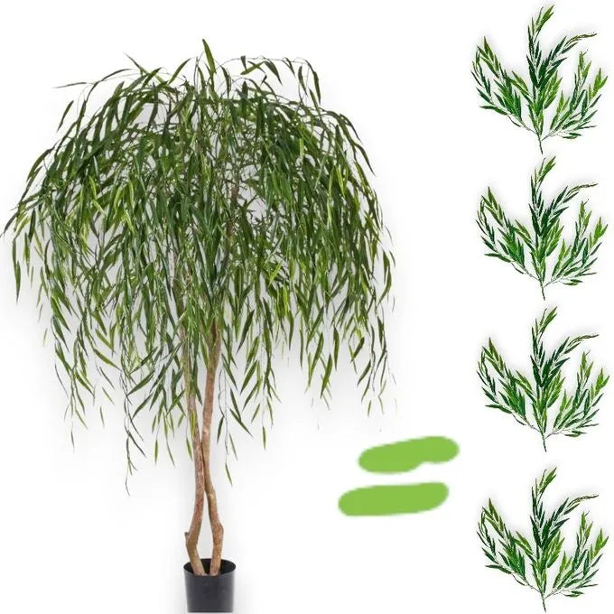 Plantes Suspendues Artificielles BAMBOU lot 12pcs - SQES