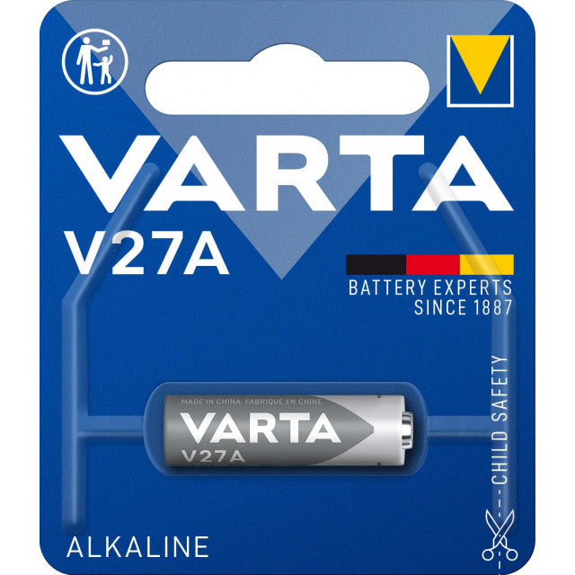 VARTA Pile Bouton V27A 12V Alcaline Haute Performance