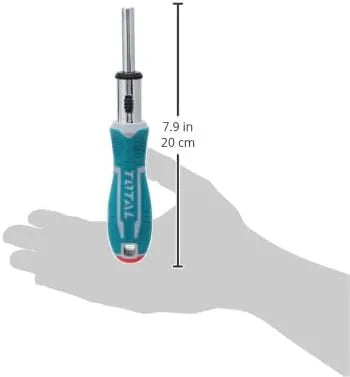 TOTAL Jeu de 24 tournevis à cliquet TACSD30246 - SQES