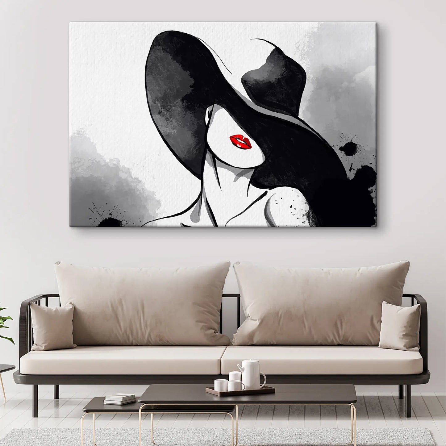 Toile à Peindre Vierge Noire 50×70 cm – Acrylique & Huile