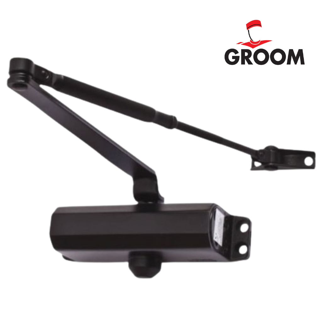 Ferme porte Groom Noir 315 - Bras Compas 60kg - SQES Tunisie