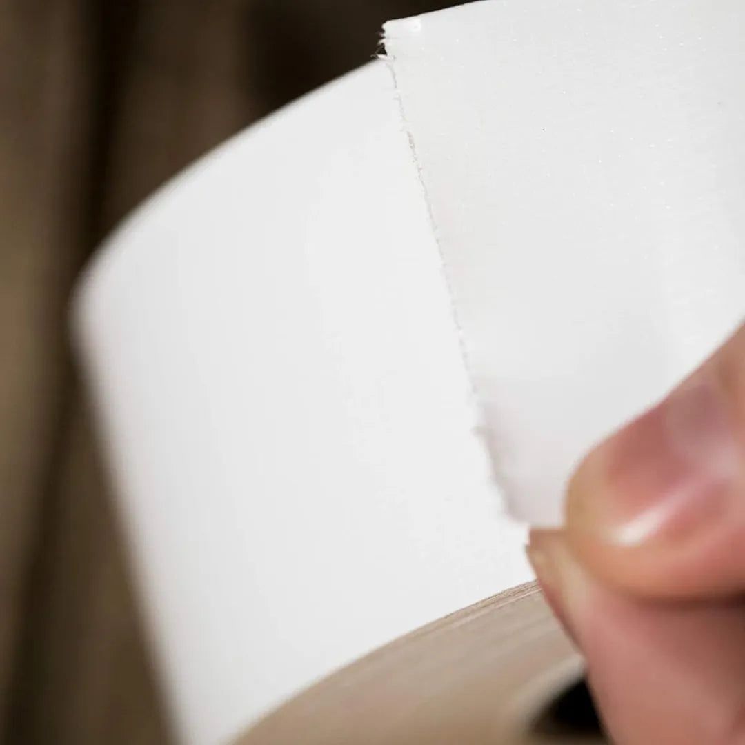 BOSSTAPE Ruban de Réparation étanche, Gaffeur multiusage, Toile américain BLANC - SQES