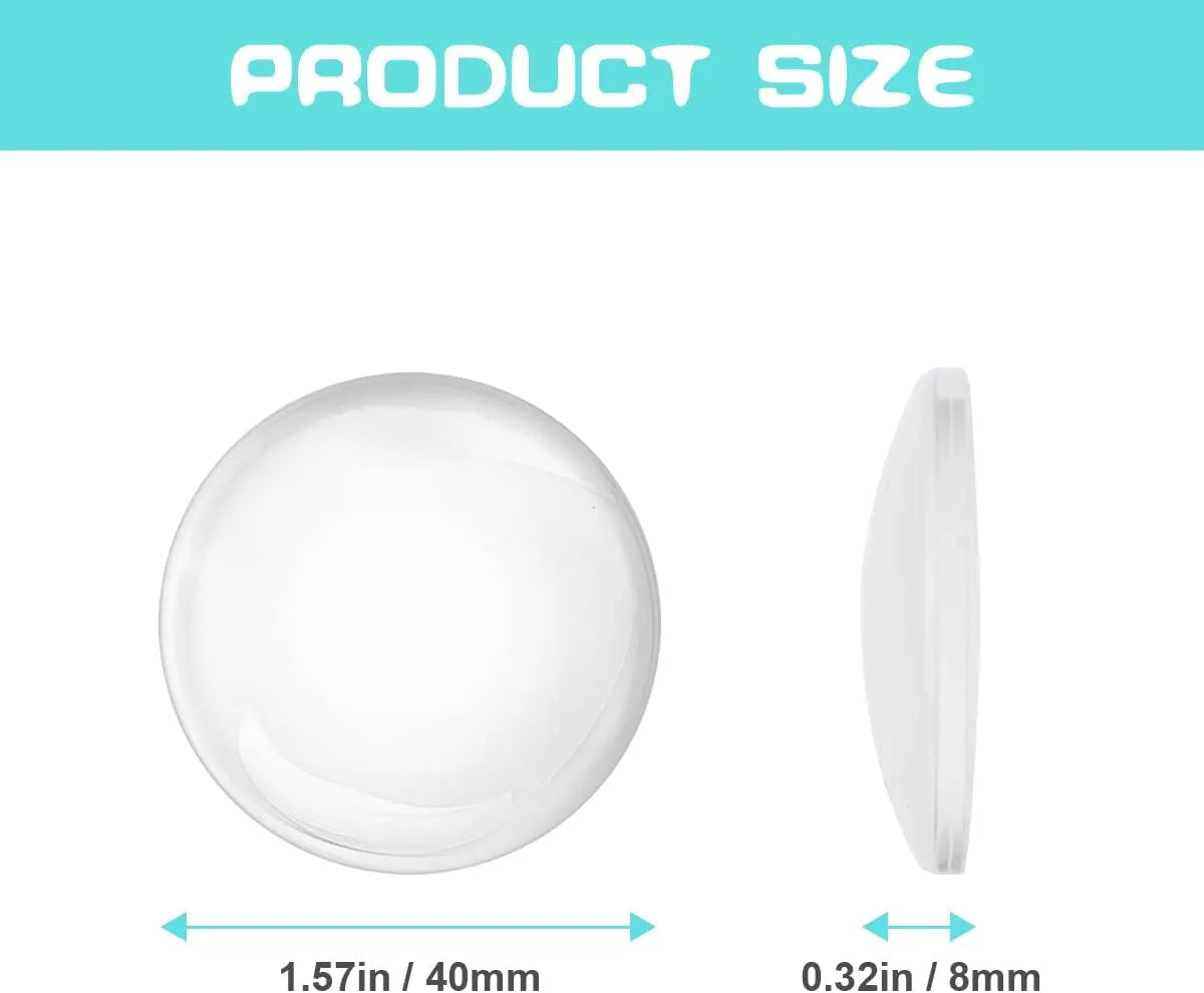 BOSS TAPE Butoir de poignet de Porte Adhésif en silicone transparent (4pcs) - SQES