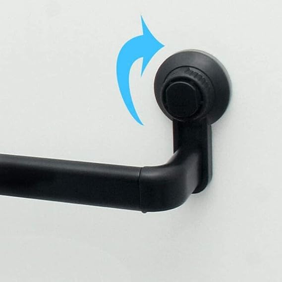 Accessoires Salle De Bain - 4 Pièces a Ventouse ABS EJIM - Fixation Sans Perçage