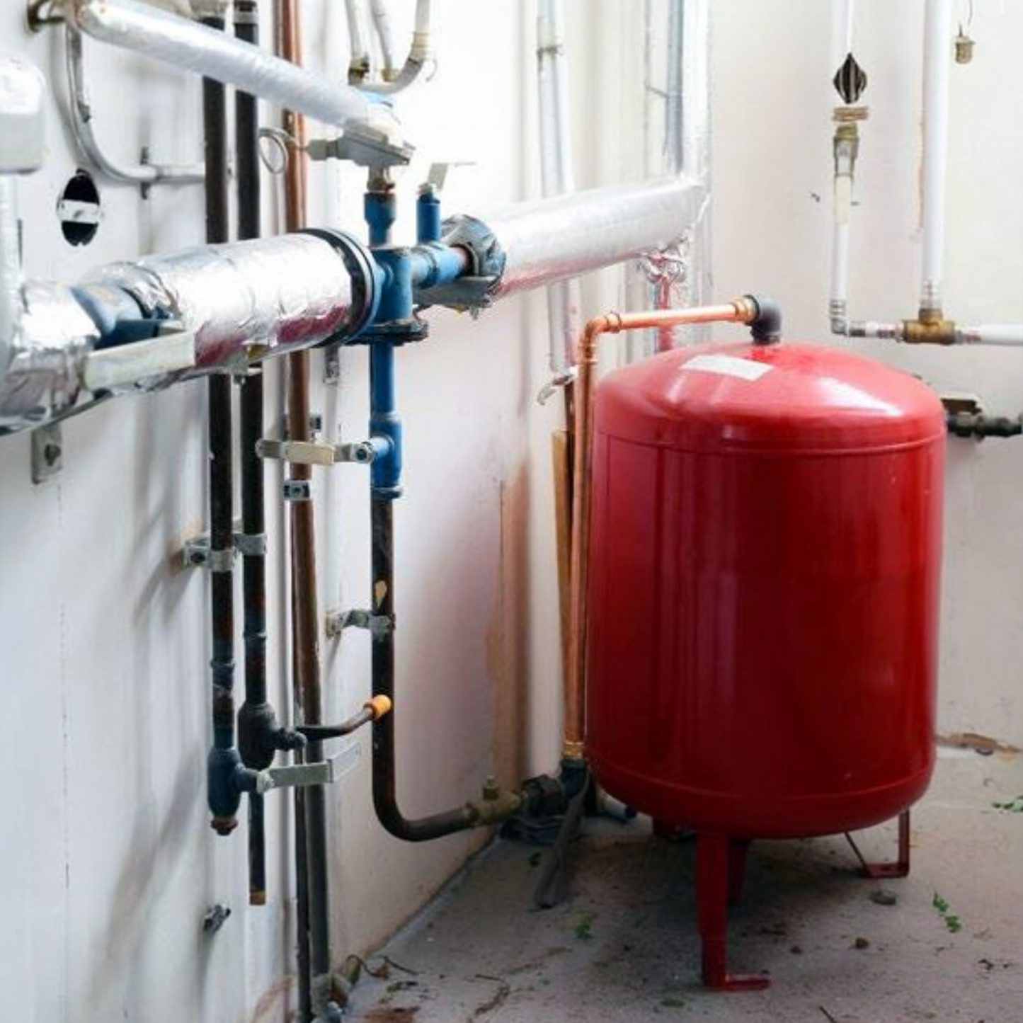 Vase d'Expansion AQUASYSTEM 24L Rouge - Chauffage Central