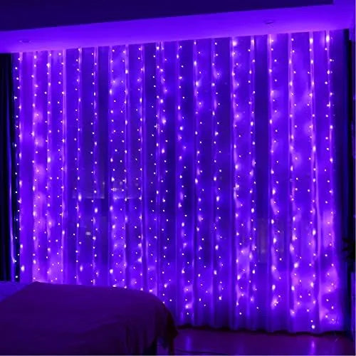 Guirlande lumineuse décoratif - Kit 100 LED Violet - 10M Mauve - SQES