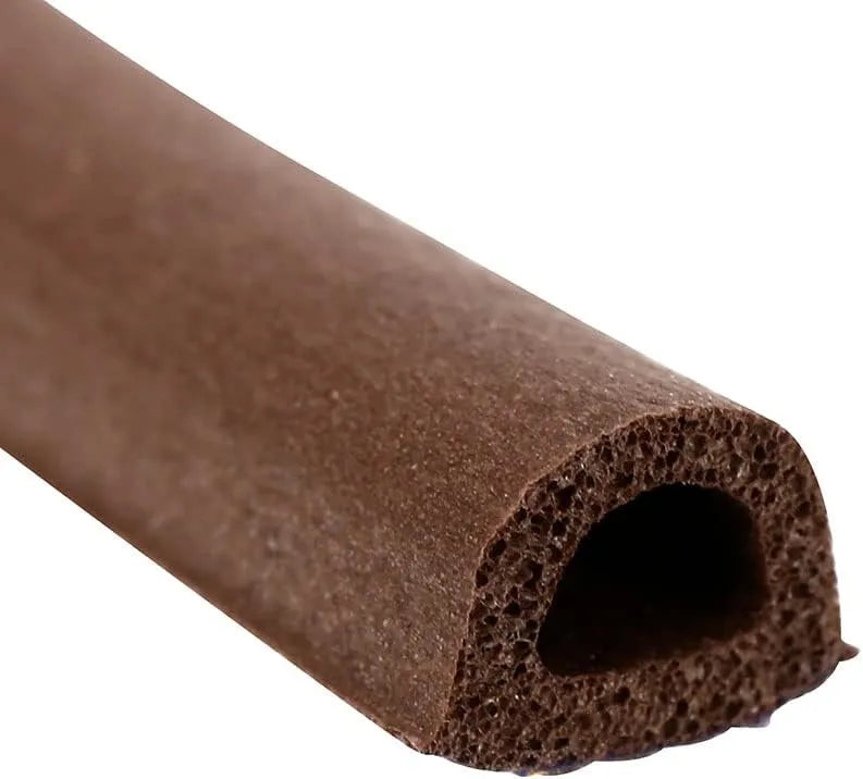 BOSS TAPE Joint d'étanchéité pour porte , fenêtre, isolation thermique, Type D, Marron - SQES