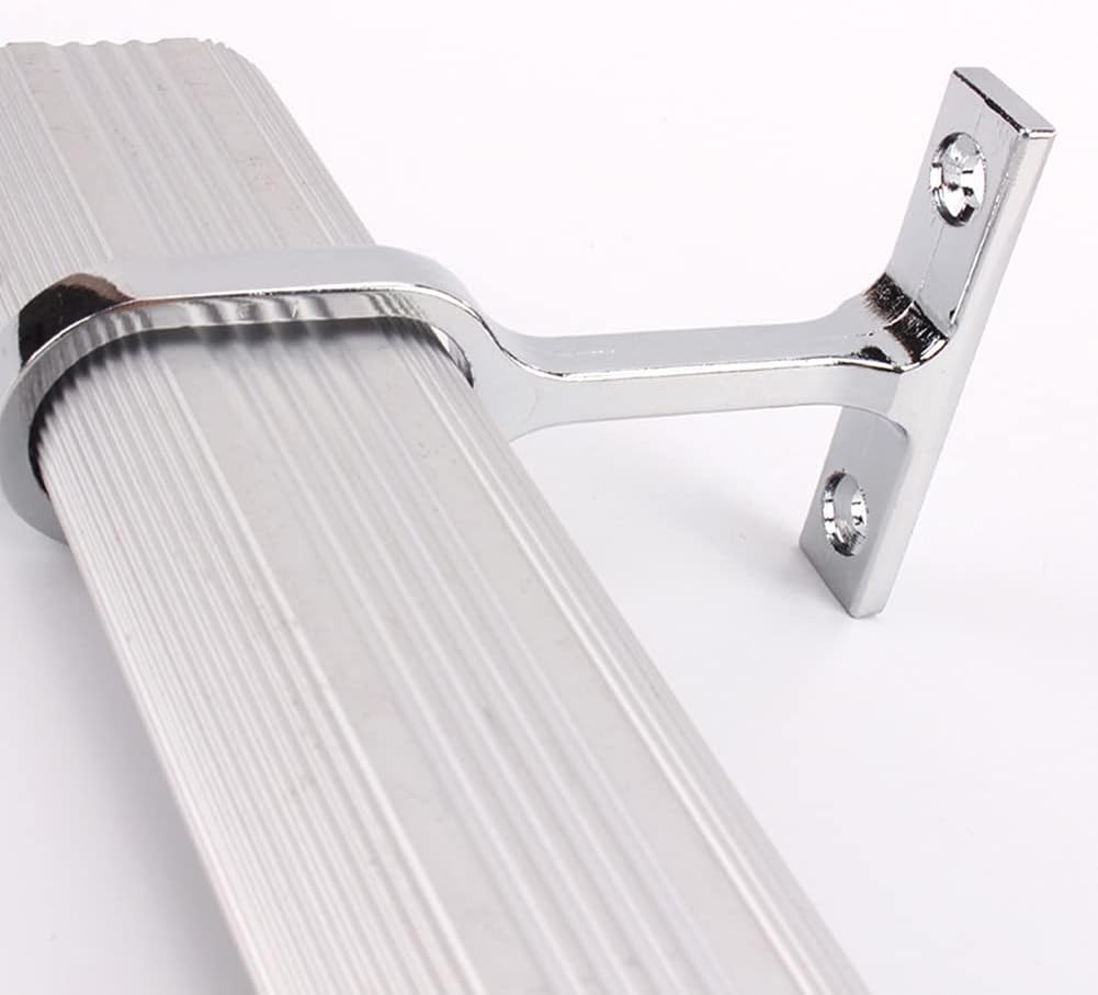 Support Tube Oval pour Dressing et Armoires (2 pièces)