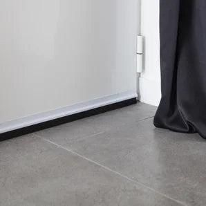 Bas de Porte Adhésif Brosse Blanc 1m - PVC Isolation Thermique Acoustique