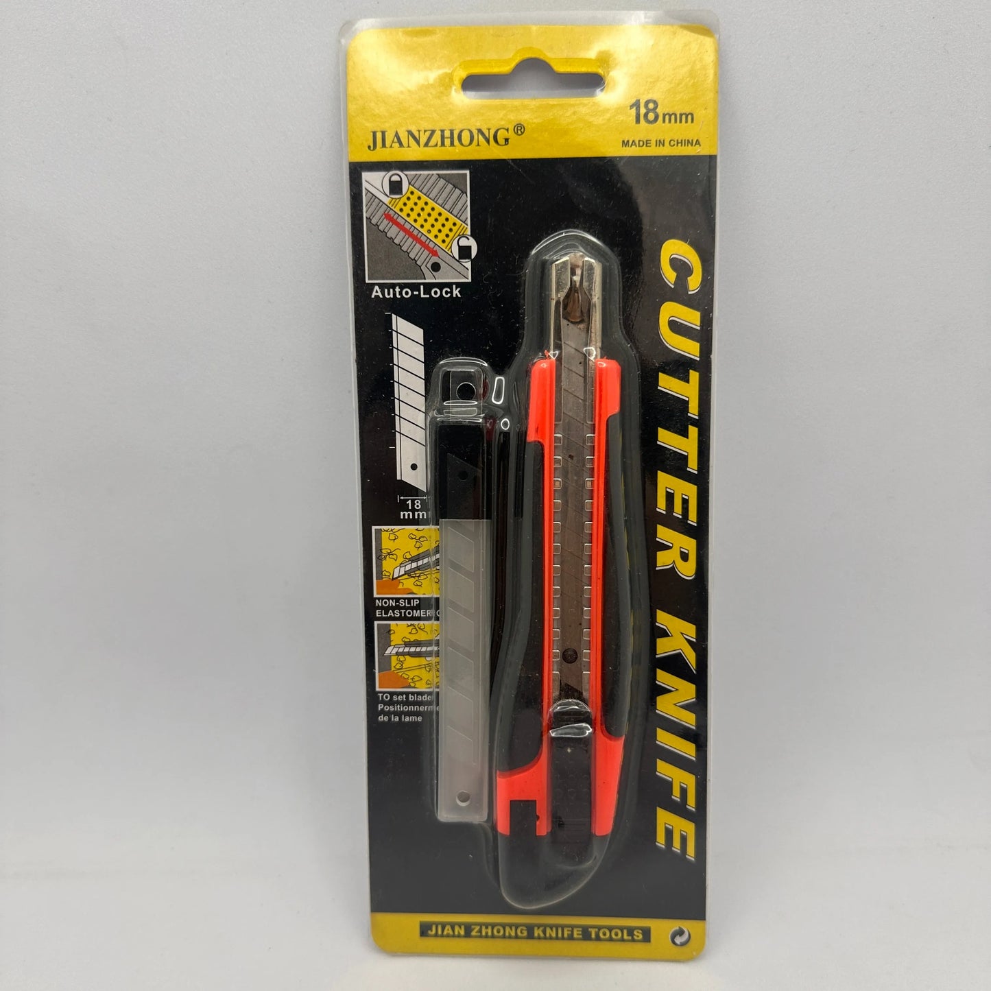 Lame cutter orangé + 5 lame de recharge gratuit - SQES