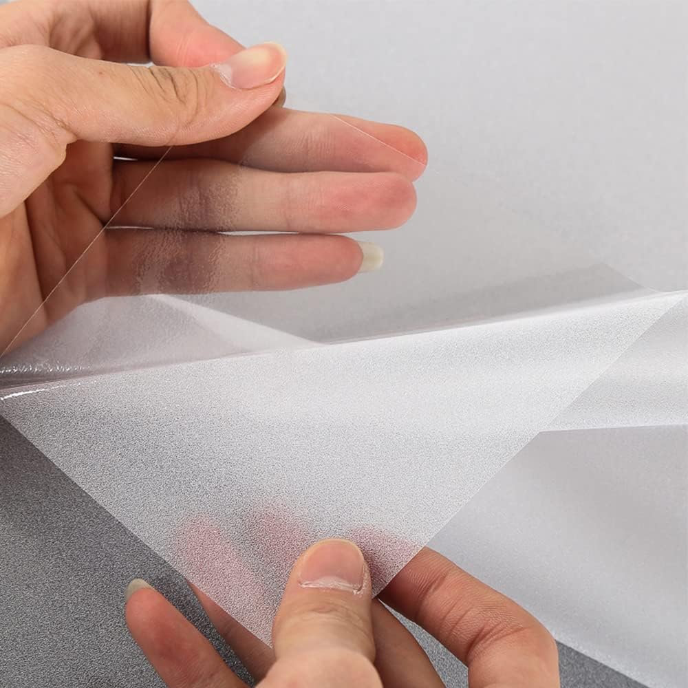 Film autocollant de verre givré pour fenêtre 2m x 60cm - SQES