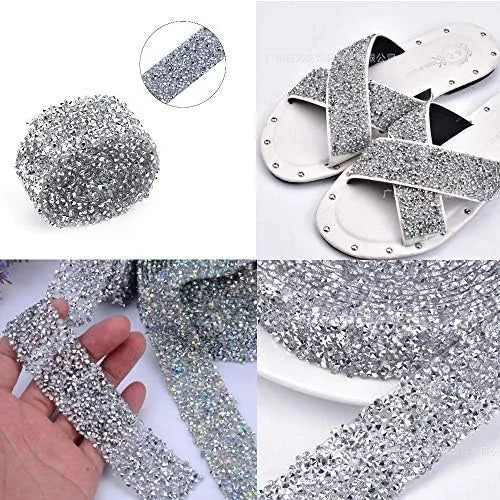 BOSS TAPE 3M Ruban de strass adhésif NOIR 24mmx400mm - SQES