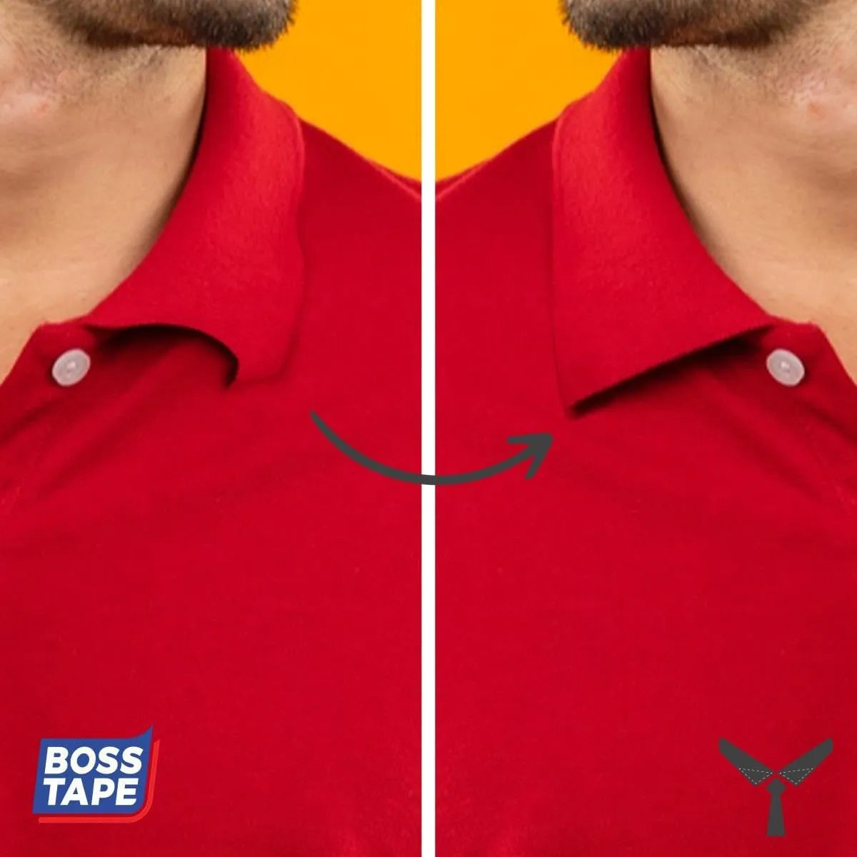 BOSS TAPE Patch de mise en forme de col de chemise (20pcs) - SQES