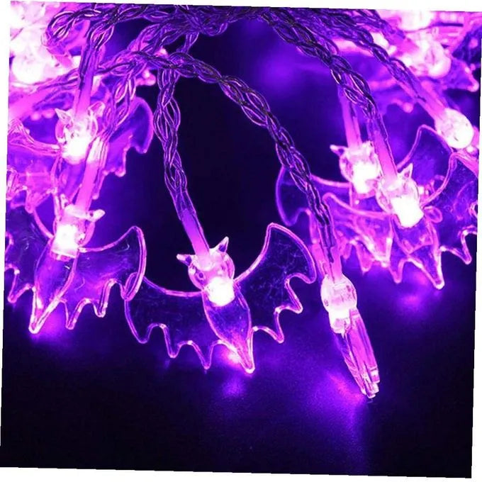 Guirlande LED lumineuse halloween Tunisie - fantômes - SQES