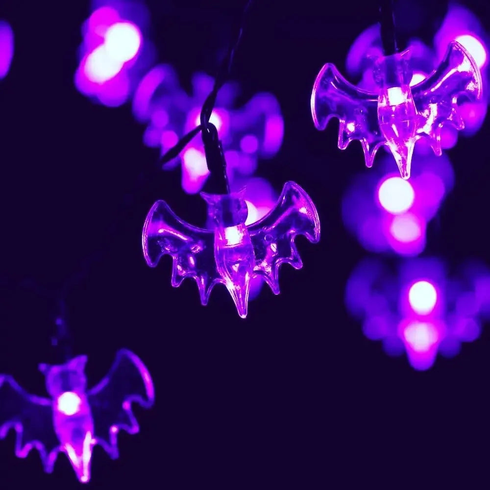 Guirlande LED lumineuse halloween Tunisie - fantômes - SQES