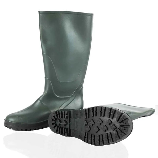 Bottes de pluie en caoutchouc vert Taille 44 - SQES