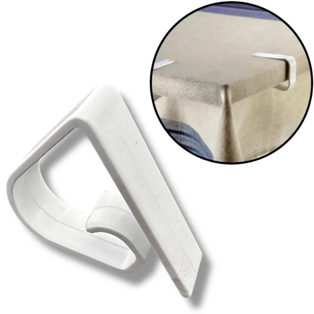 Pinces à Nappe 8 Pièces Nappe Clips Pinces pour Nappe de Table Pince Nappe Clip Exterieur