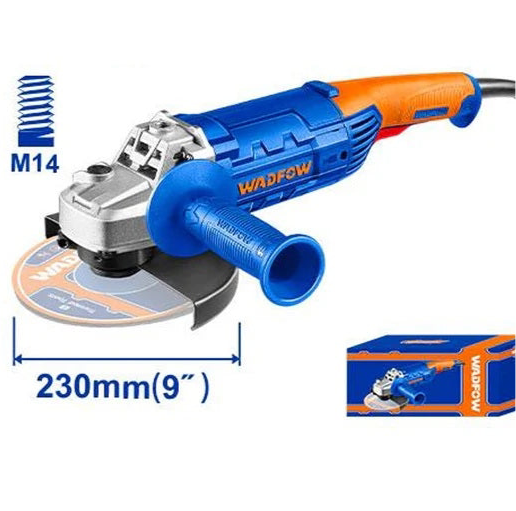 RYOBI - Meuleuse d'angle 2 000 W diam. 230 mm - 6 600 tr/min - poignée RYOBI - Meuleuse d'angle 2 000 W diam. 230 mm - 6 600 tr/min - poignée