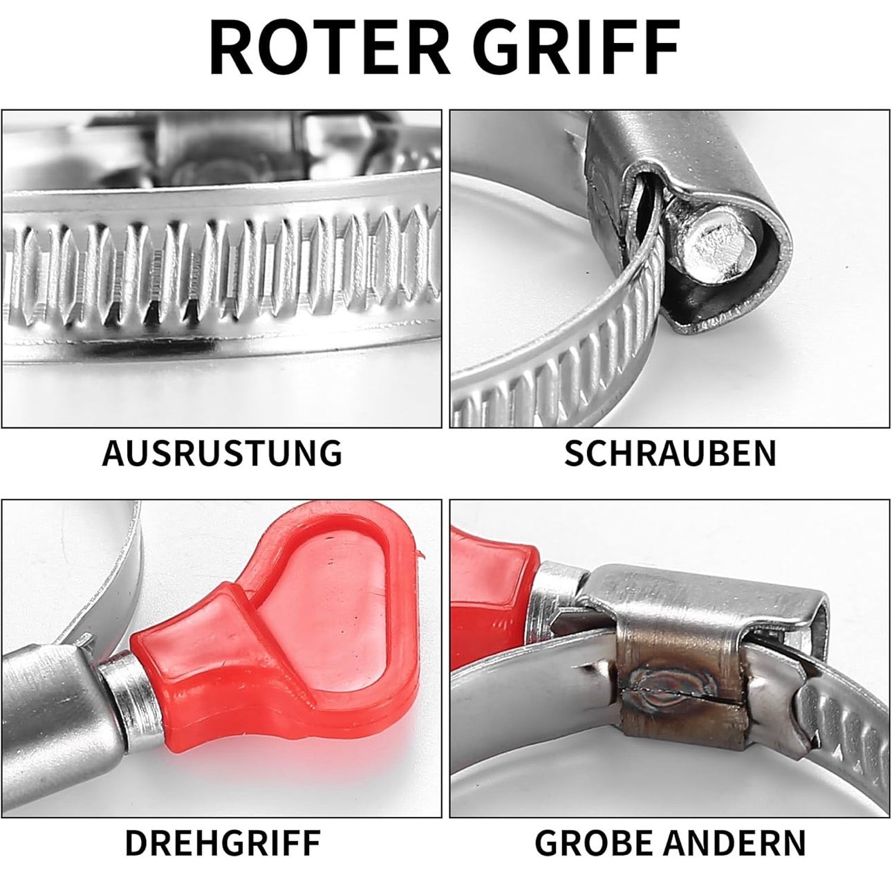 Collier de Serrage Papillon 13/19mm TORK - Lot de 10 Pcs