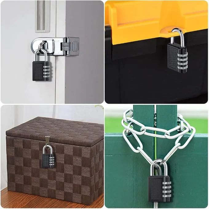 Cadenas à code de sécurité à combinaison à 3 chiffres - SQES