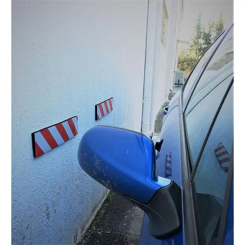 Butoir Murale De Garage antichoc - Protection Adhésive Parking 2 faces 14*50*1cm - 2PCS - SQES