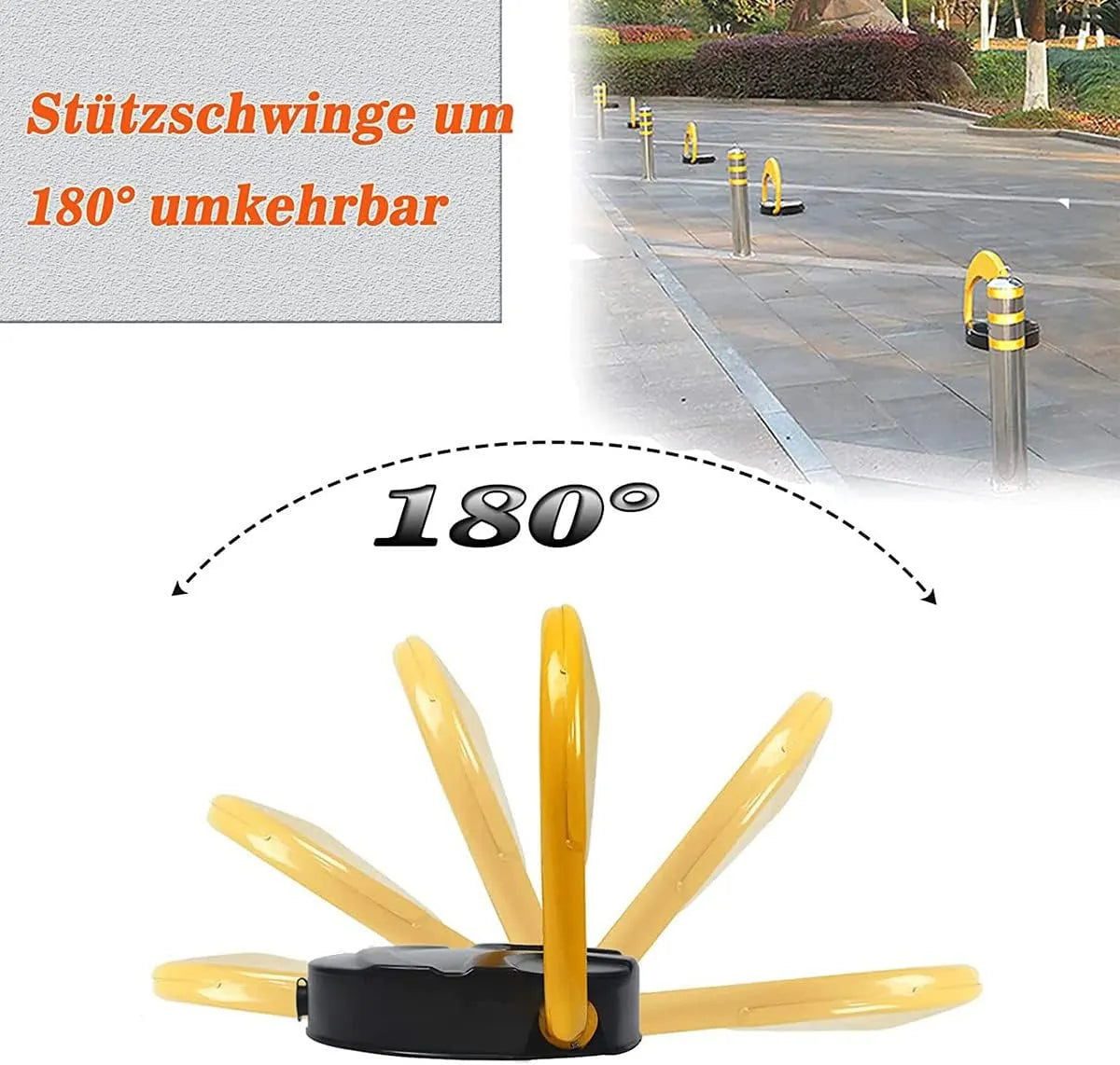 Barrière automatique avec 2 commandes de parking pour voitures - SQES