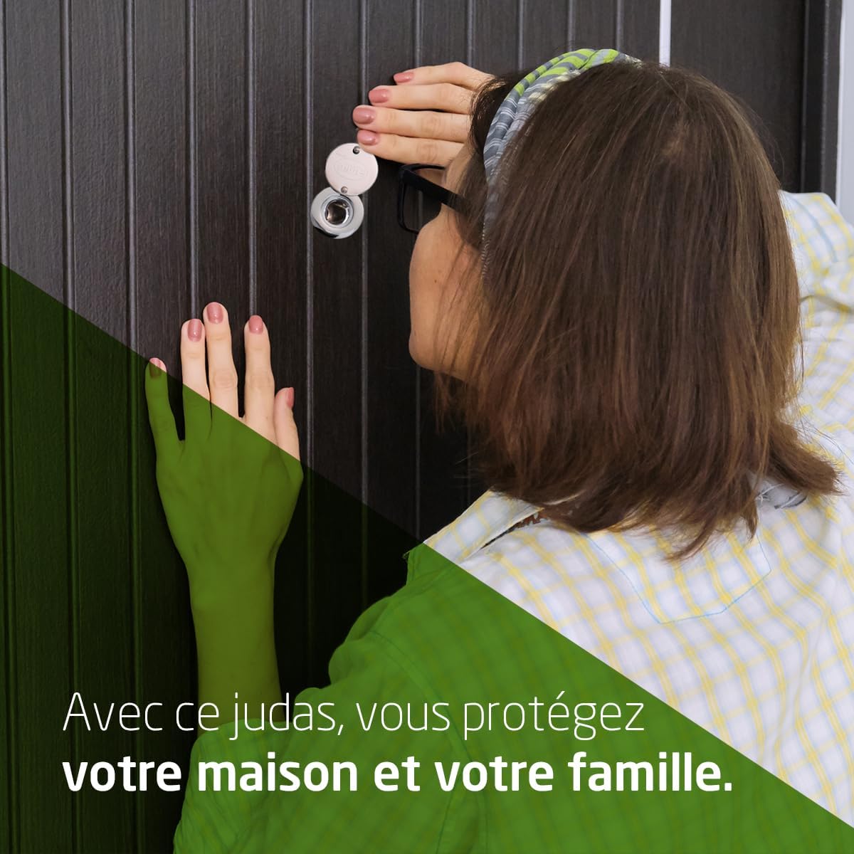 Optique Viseur Chrome Œil magique judas pour Portes