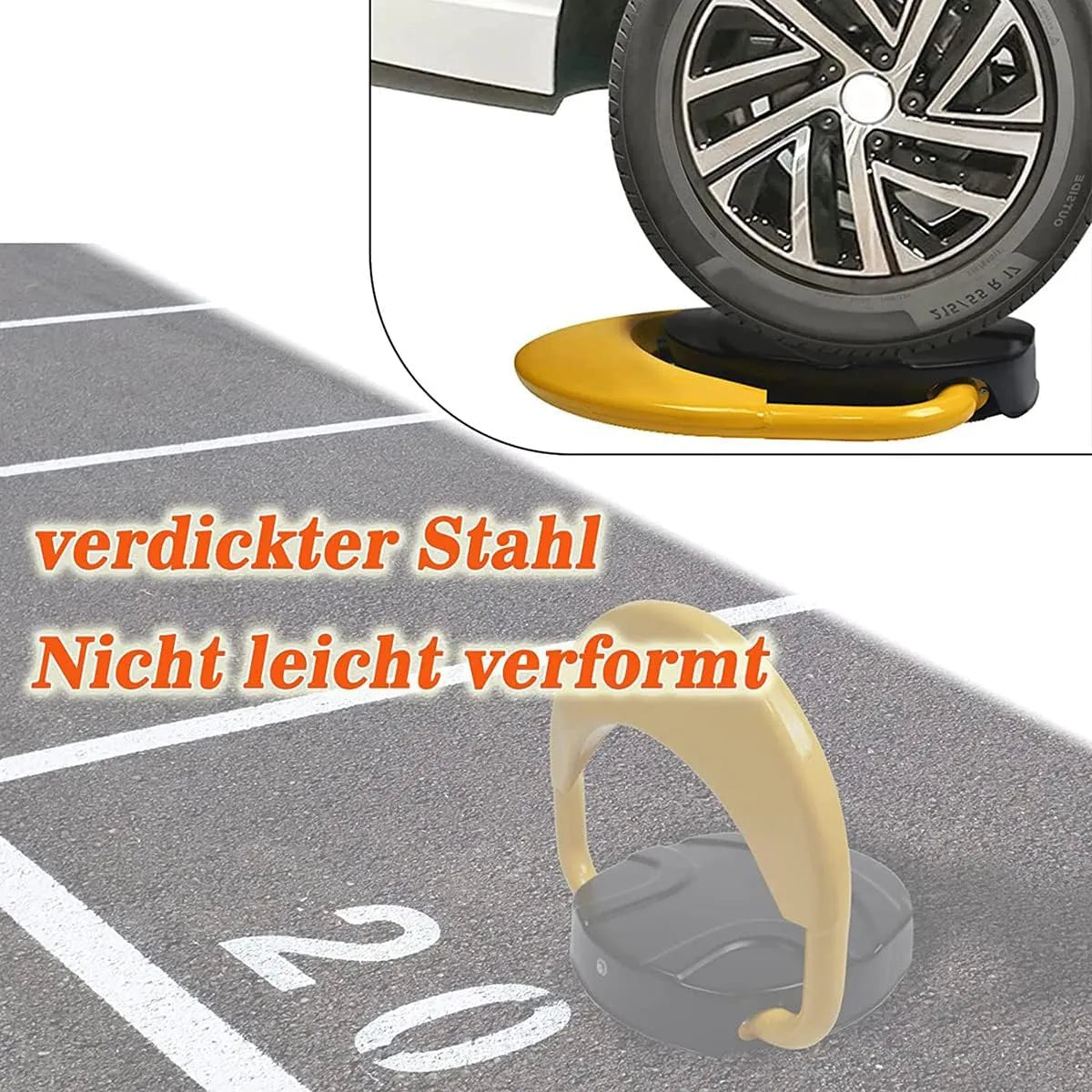 Barrière automatique avec 2 commandes de parking pour voitures - SQES