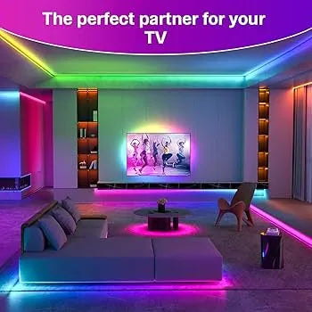 Ruban LED RGB 5m, smd5050 étanche, 16 couleurs, avec télécommande - SQES