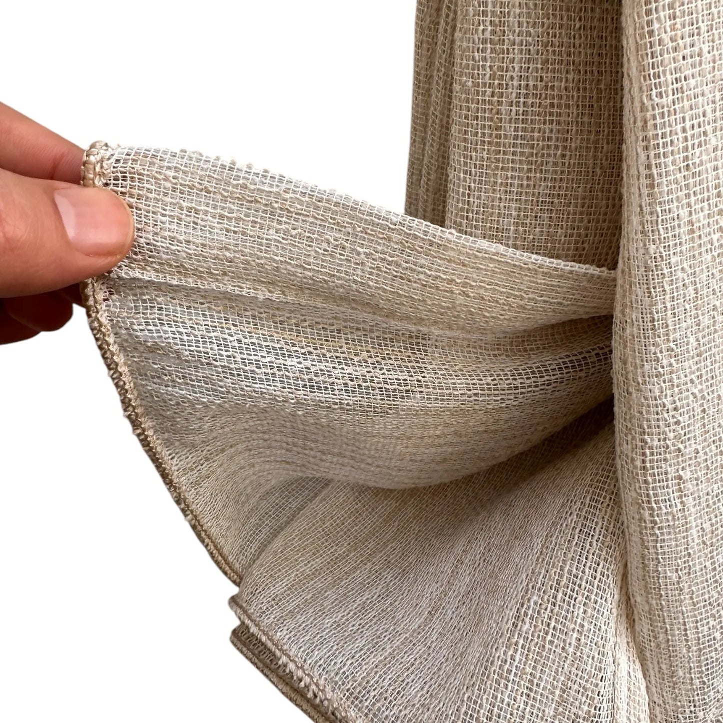 Rideau effet bouclette 2,5mx2,8m «Venizia» - SQES