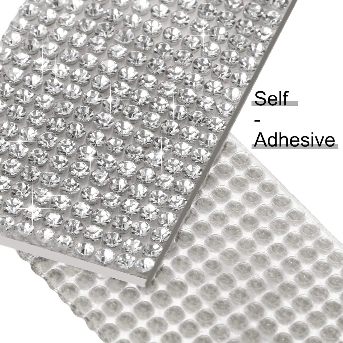 BOSS TAPE 3M Ruban de strass adhésif ARGENT 24mmx400mm - SQES