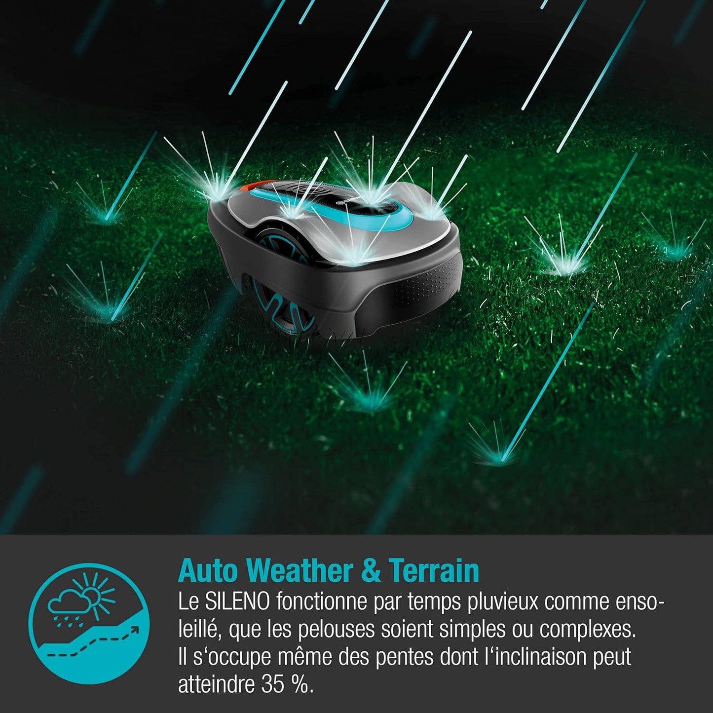 Tondeuse Robot SILENO Minimo 250 M² GARDENA