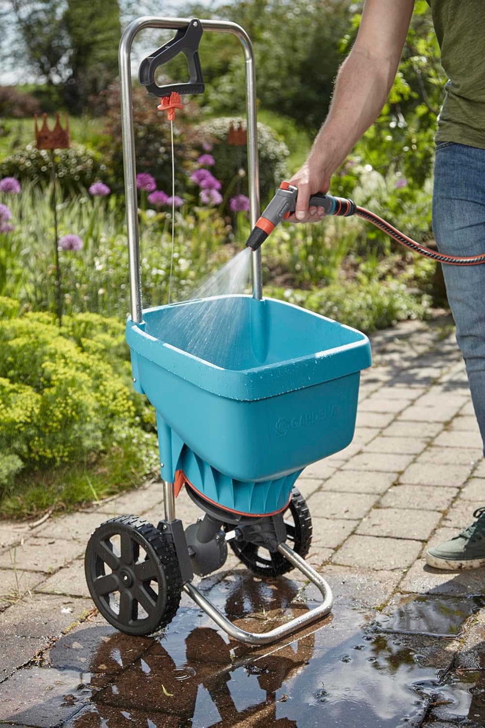 GARDENA EPANDEUR XL À ENGRAIS L 18 SUR ROUES (436-20)