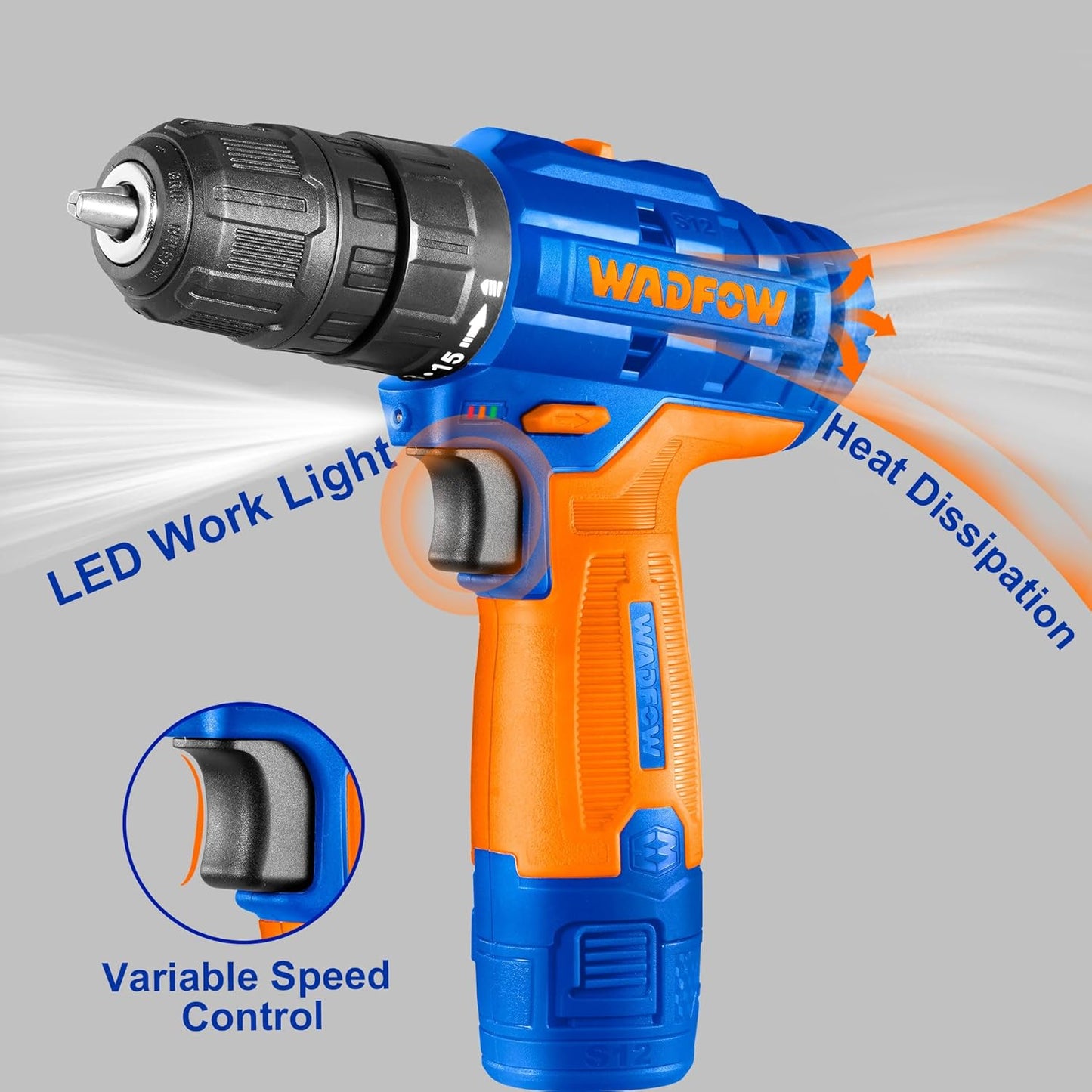 Visseuse Perceuse Sans Fil 12V – 32 Accessoires et Mallette