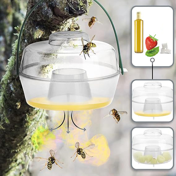 Pièges à Insectes écologique, piège Vivant 2 en 1 pour moustiques et guêpes - SQES