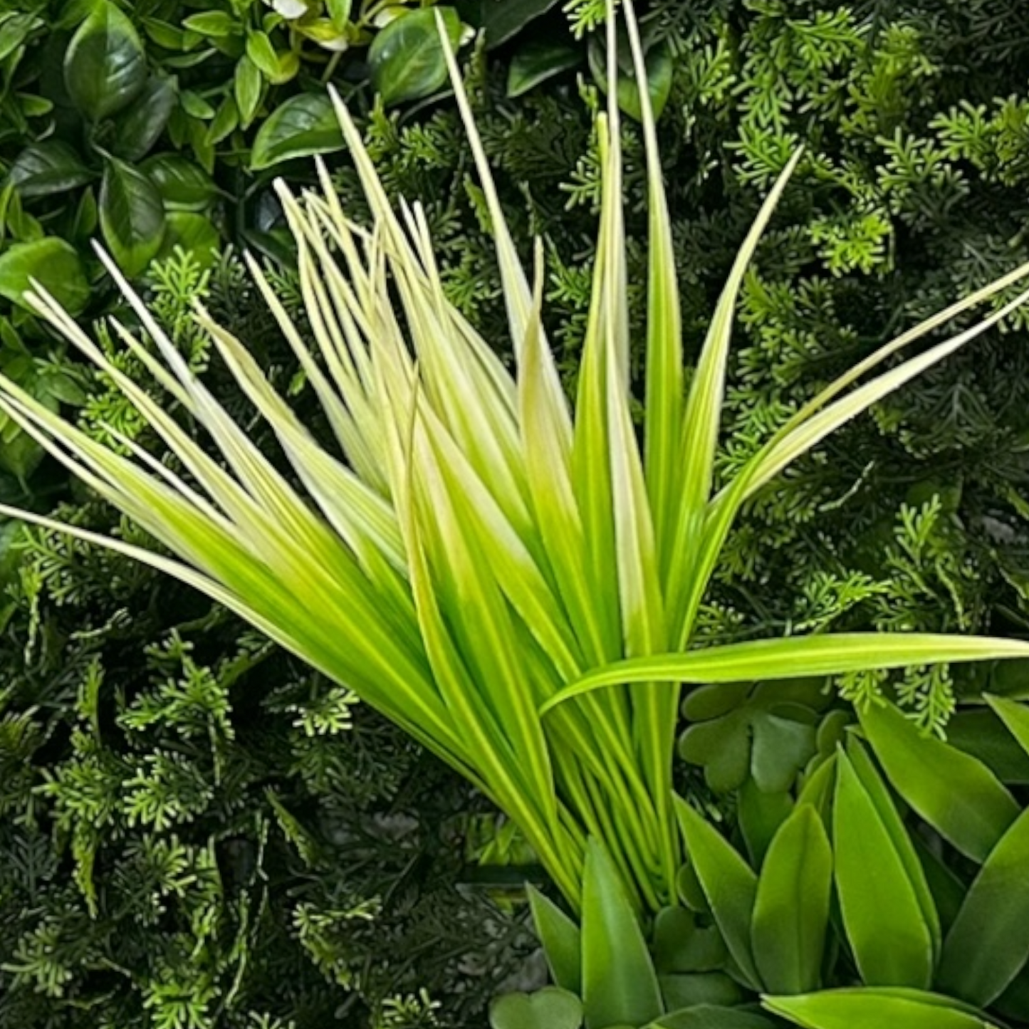 Panneau décoratif 3D JAMAICA - Mur végétal artificiel - 50cm*50cm - SQES