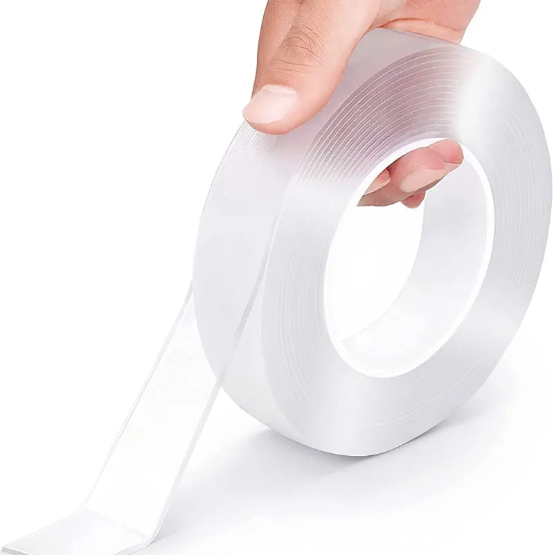 Scotch Magique Transparent, Double Face 2mm x 5cm x 2m, Nano tape - SQES