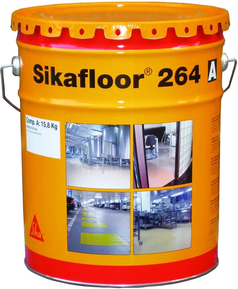 Sikafloor -264 ESD – Résine Époxydique Autolissante Gris RAL 7040 - 20KG - SQES