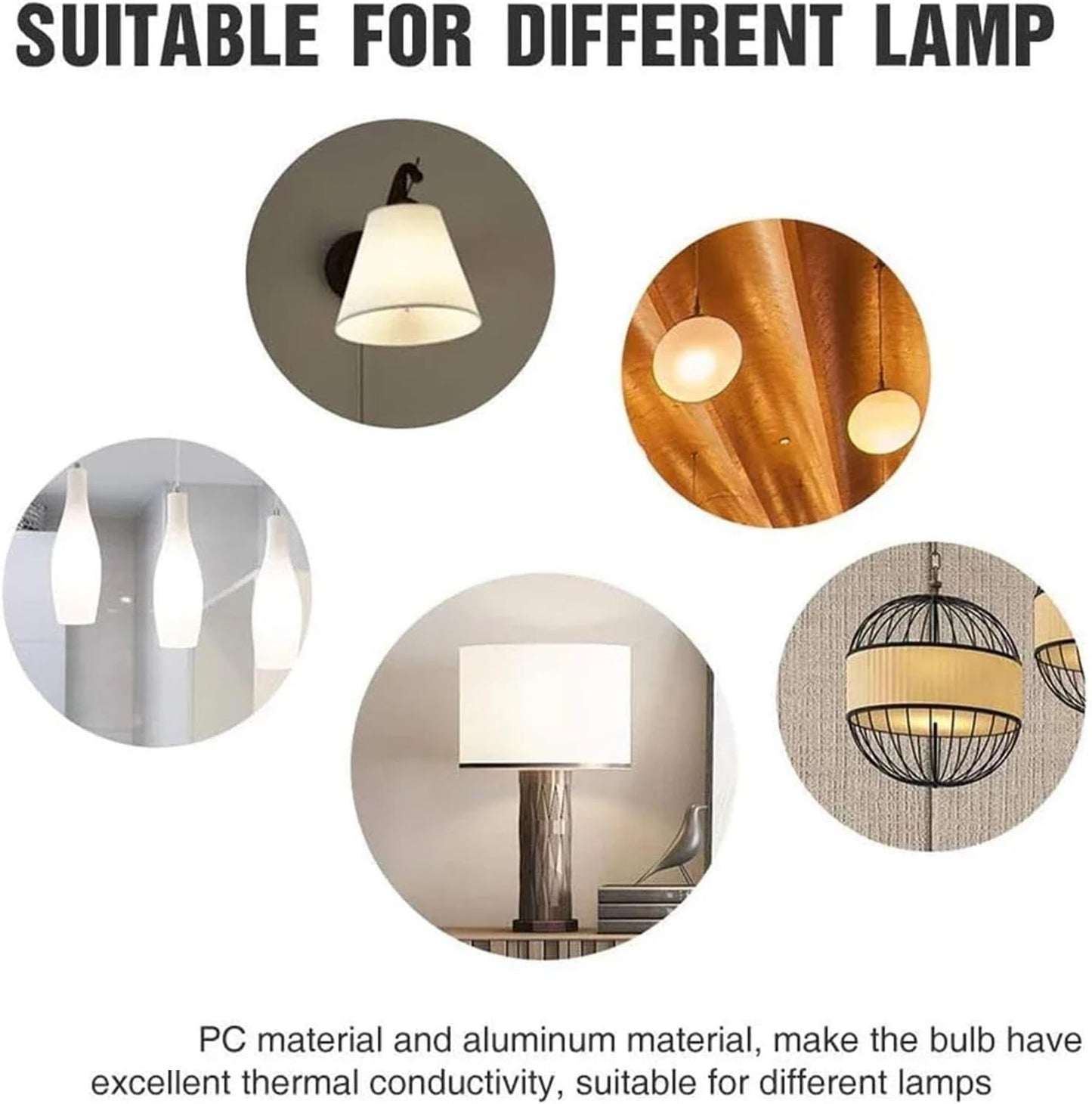 Ampoule LED de Secours Rechargeable E27 9W – Portable à Haute Luminosité