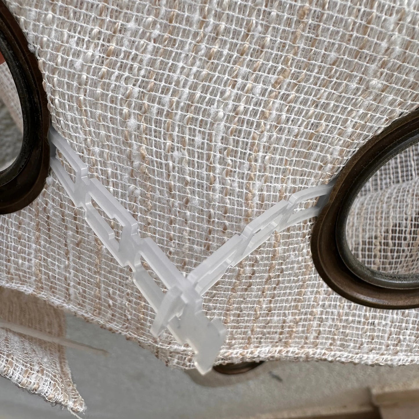 Rideau effet bouclette 2,5mx2,8m «Venizia» - SQES