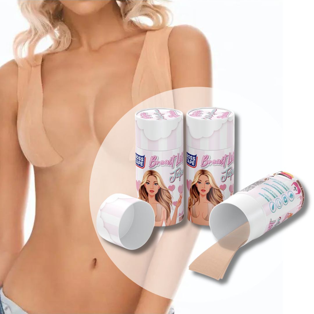 Bandage de Levage de Poitrine Auto-Adhésif - Soutien Invisible et Confortable boss tape tunisie prix sqes