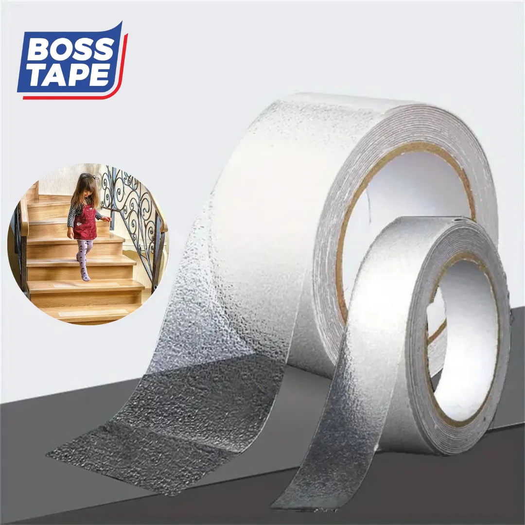 BOSS TAPE Bande Antidérapante Adhésif Transparente, 25mmx5mt - SQES